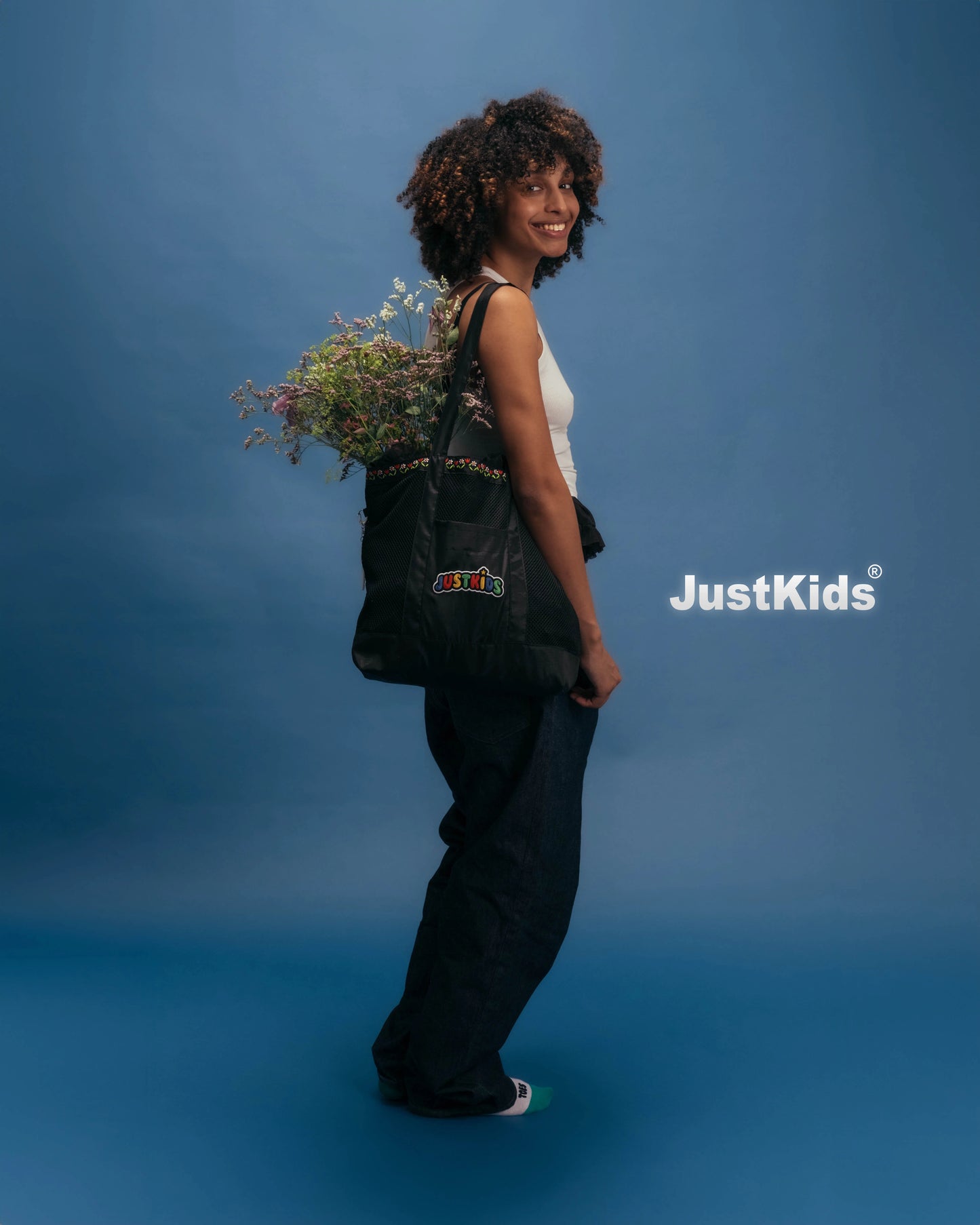 JustKids - DONT FORGET ME Mesh Shopping Bag