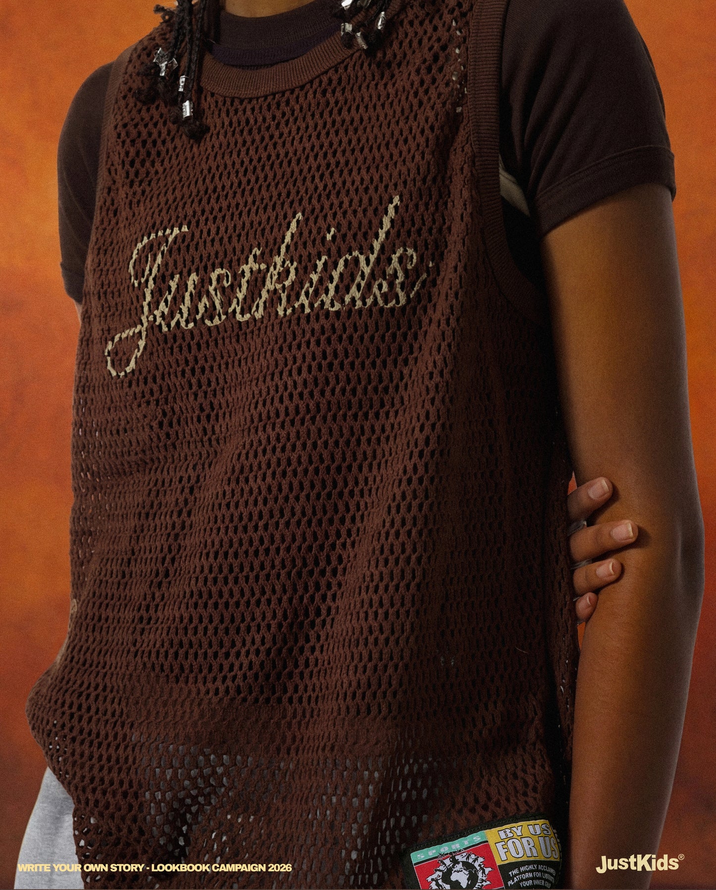 JustKids - WYOS Knitted Basketball Jersey