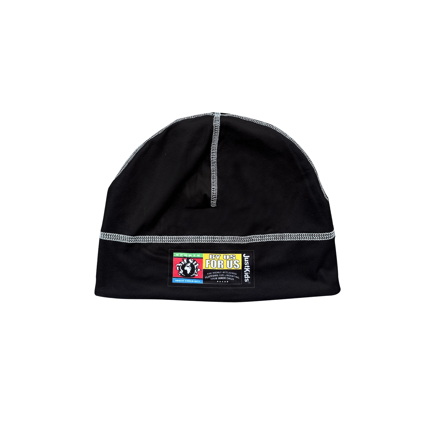 JustKids - Composition Notebook reversible beanie (Black & White)