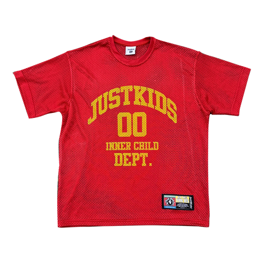 JustKids - Red Tomato Mesh Basketball T-shirt University